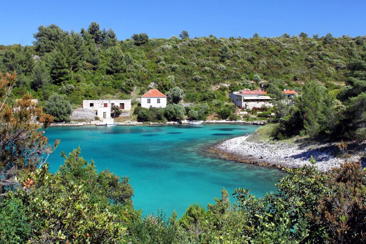 Seaside Secluded Apartments Cove Karkavac - Scedro, Hvar - 8801 耶尔萨 外观 照片