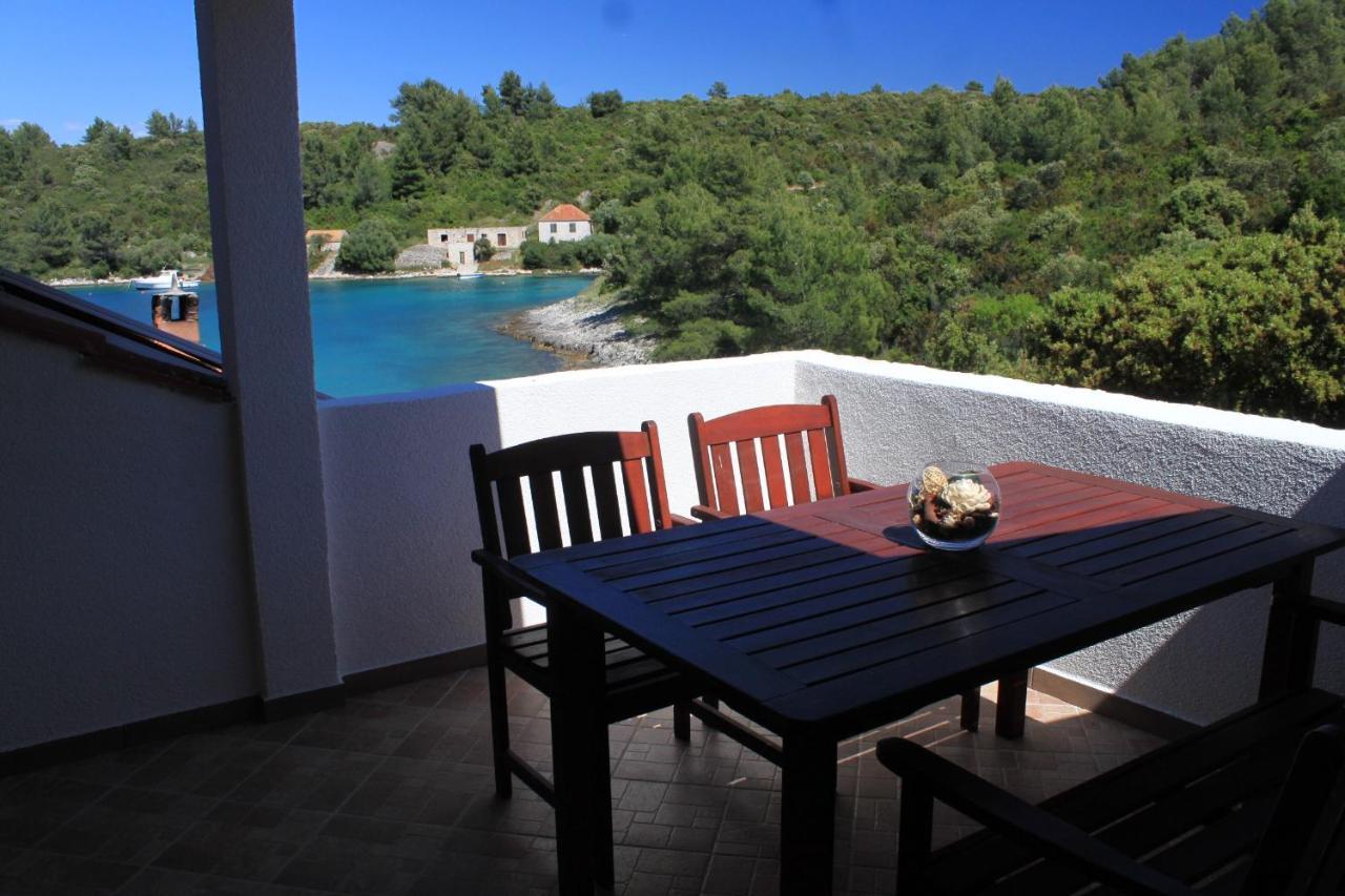 Seaside Secluded Apartments Cove Karkavac - Scedro, Hvar - 8801 耶尔萨 外观 照片