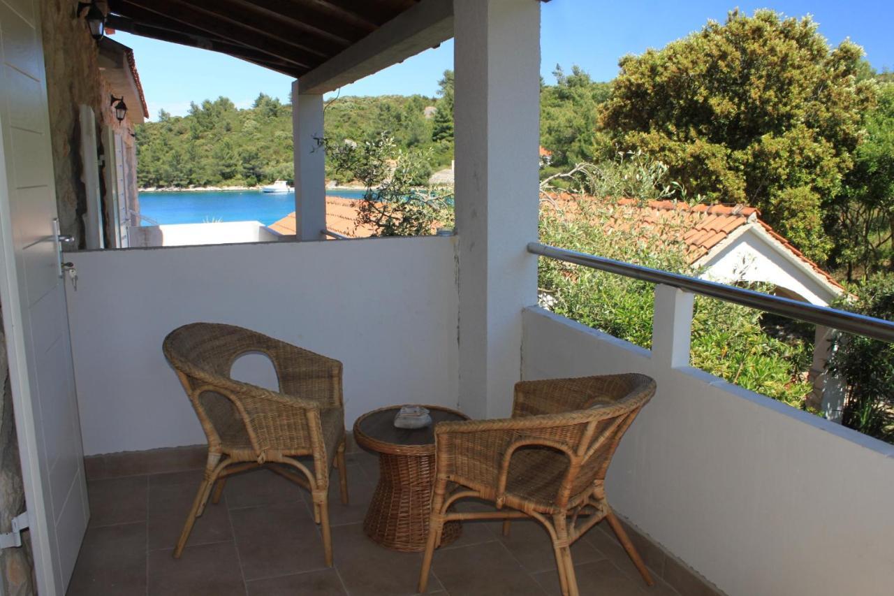 Seaside Secluded Apartments Cove Karkavac - Scedro, Hvar - 8801 耶尔萨 外观 照片
